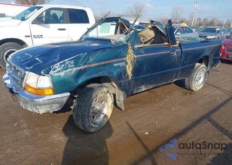 1998 Ford Ranger Splash/Xl/Xlt from USA, damaged, VIN 1FTYR10U2WUC13440